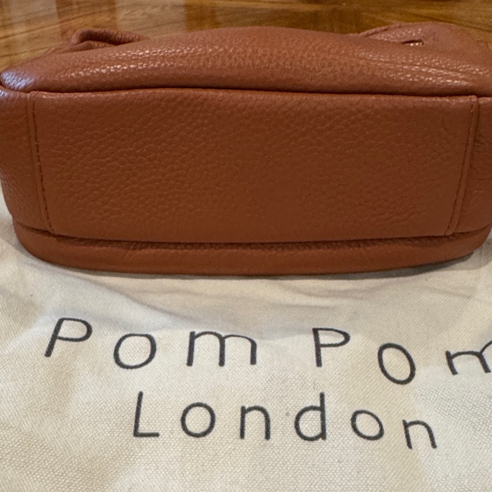 Pom Pom London Brown Crossbody Bag - Picture 4 of 5